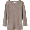 Name It Satellite Nmmwang Wool Needle Ls Top Solid Noos