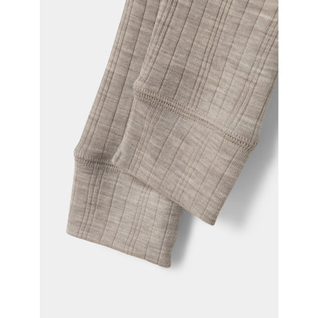 Name It Satellite Nmmwang Wool Needle Long Johns Solid Noos