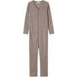 Name It Satellite Nmmwang Wool Needle Nightsuit Solid