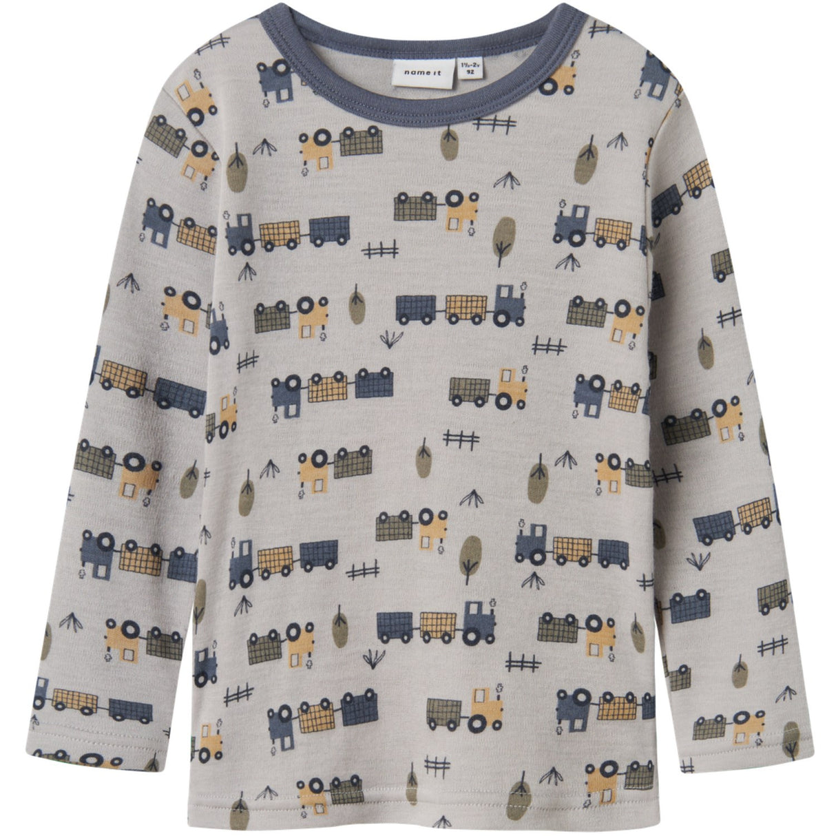 Name It Micro Chip Tractor Nmmwillit Wool Ls Top