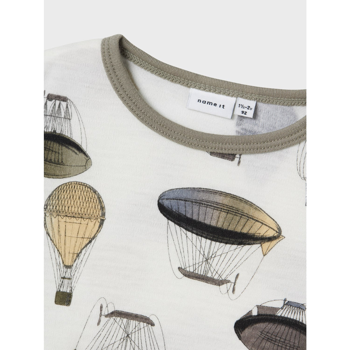Name It Snow White Air Balloon Nmmwillitus Wool Ls Top Noos