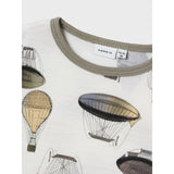 Name It Snow White Air Balloon Nmmwillitus Wool Ls Top Noos