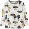 Name It Snow White Air Balloon Nmmwillitus Wool Ls Top Noos