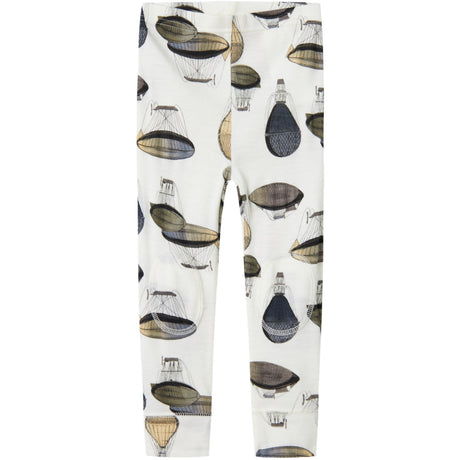 Name It Snow White Air Balloon Nmmwillitus Wool Long Johns Noos