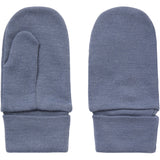 Name It Folkstone Gray Nmmwillit Wool Mittens W/Thumb