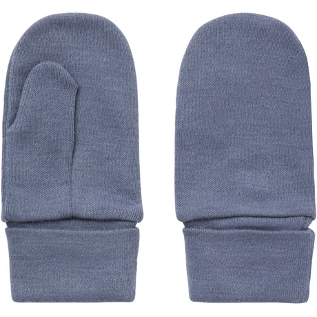 Name It Folkstone Gray Nmmwillit Wool Mittens W/Thumb