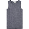 Name It Folkstone Gray Nkmwang Wool Needle Tank Top