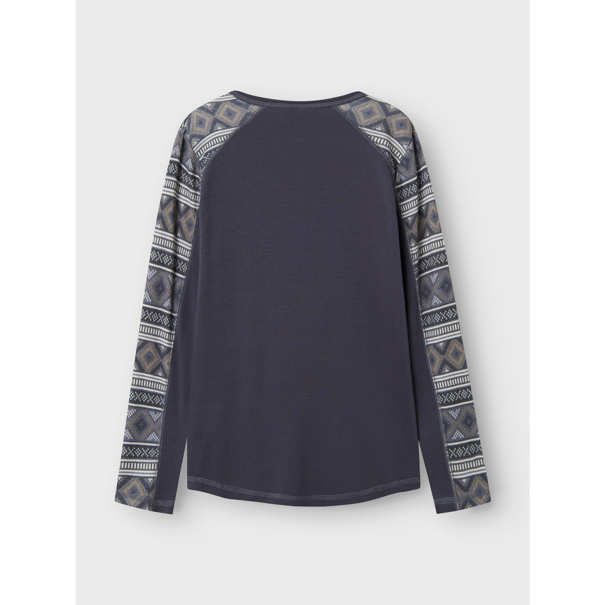 Name It Ombre Blue Iceland Nkmwillto Wool Ls Top