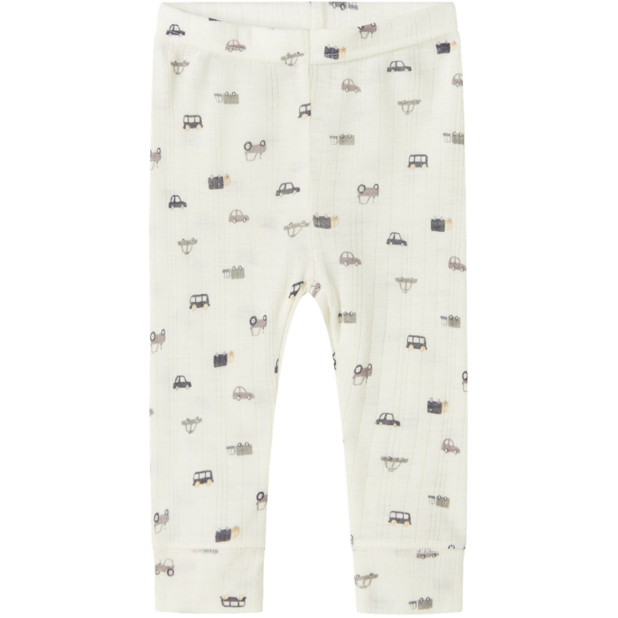 Name It Snow White Small Cars Nbmwang Wool Needle Long Johns Noos