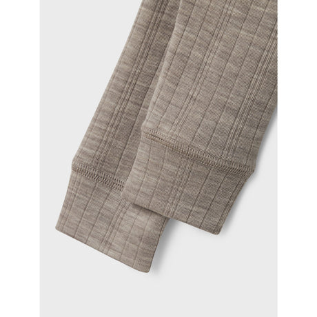 Name It Satellite Nbmwang Wool Needle Long Johns Solid Noos