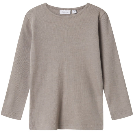 Name It Satellite Nmmwossa Wo/Si Rib Ls Top