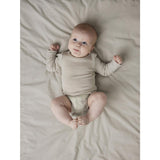 Name It Nacreous Cloud Nbnwax Wool Rib Ls Body Noos