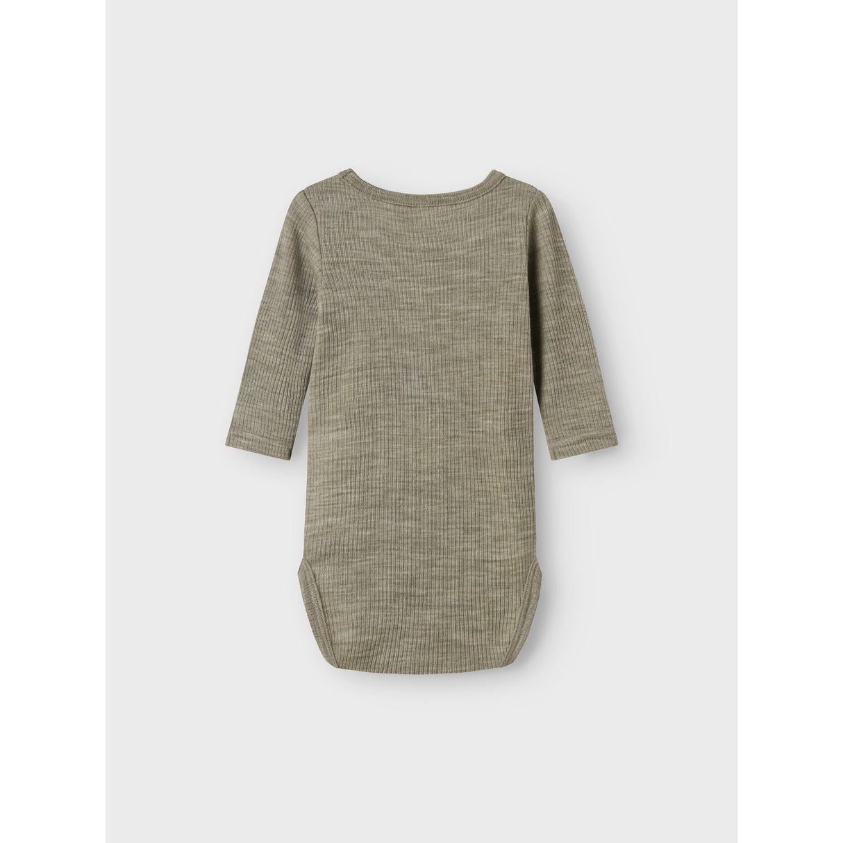 Name It Dried Sage Nbnwax Wool Rib Ls Body Noos