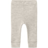 Name It Nacreous Cloud Nbnwax Wool Rib Leggings Noos