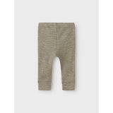 Name It Dried Sage Nbnwax Wool Rib Leggings Noos