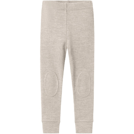 Name It Nacreous Cloud Nmnwax Wool Rib Leggings Noos