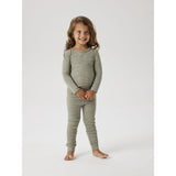 Name It Dried Sage Nmnwax Wool Rib Leggings Noos