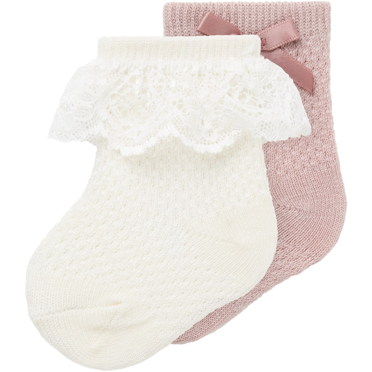 Name It Shadow Gray Nbfwakma Wo/Bl Structure 2P Socks