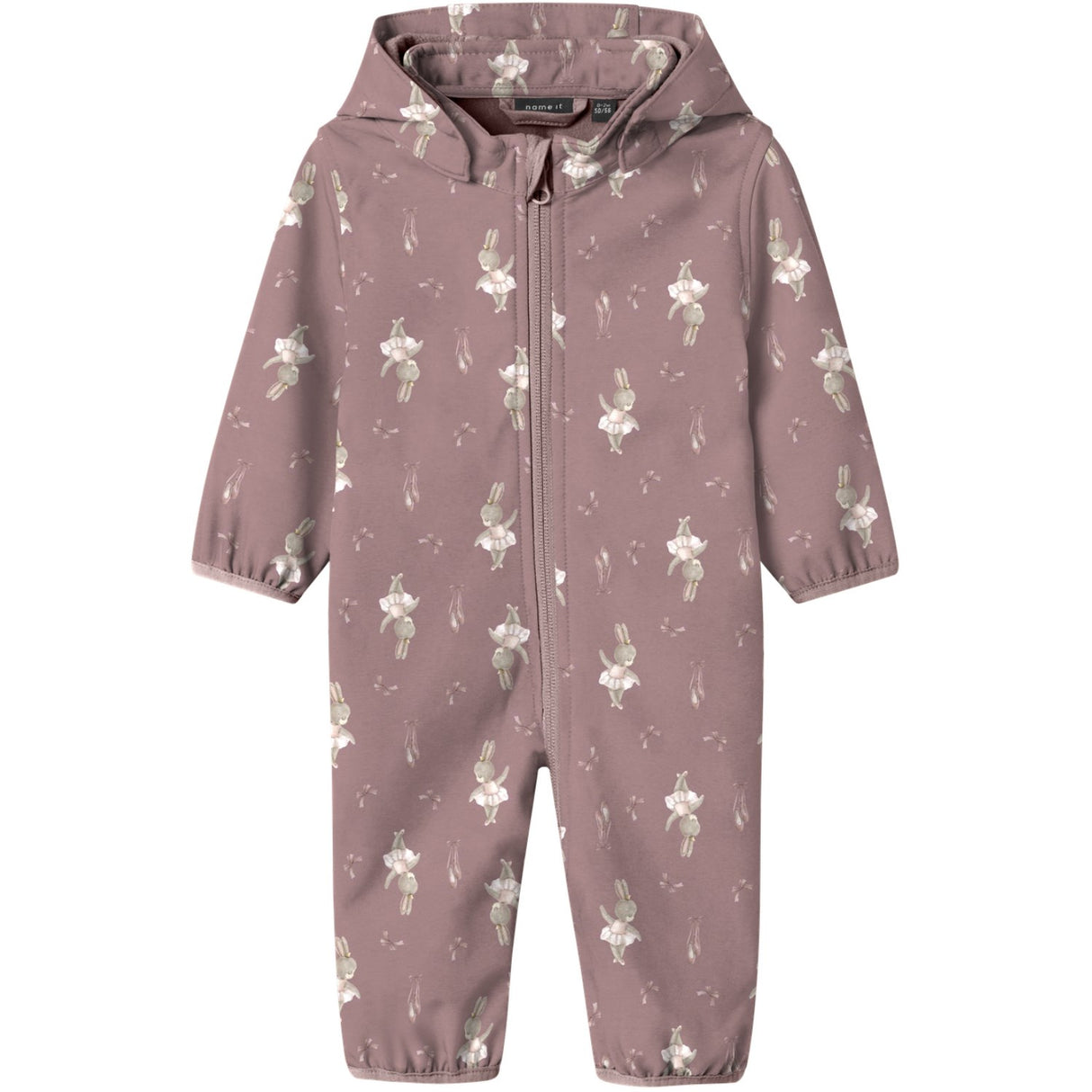 Name It Woodrose Bunny Nbnalfa08 Softshell Suit Aop Fo