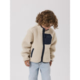 Name It Moonbeam Chest Pocket Dark Sapphire Nknmattia Sherpa Jacket Pb
