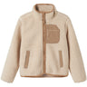 Name It Moonbeam Chest Pocket Savannah Tan Nknmattia Sherpa Jacket Pb
