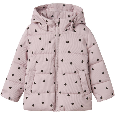 Name It Violet Ice Nmfmonday Puffer Jacket