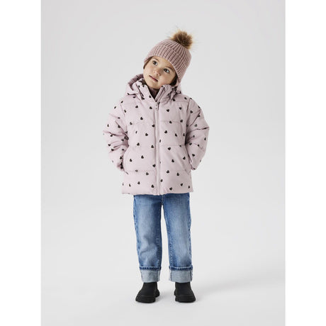 Name It Violet Ice Nmfmonday Puffer Jacket