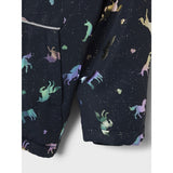 Name It Dark Sapphire Unicorn Nmfmaxi Pa Jacket Foil Aop Noos