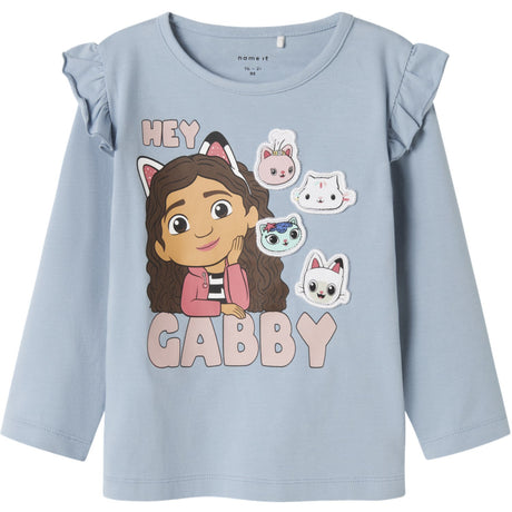 Name It Dusty Blue Nmfjutte Gabby Ls Top Box Sky