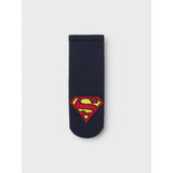Name It Dusty Blue Nmmjasper Superman 3P Socks Wab