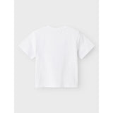 Name It Bright White Nmfleoanja Ss Nreg Top