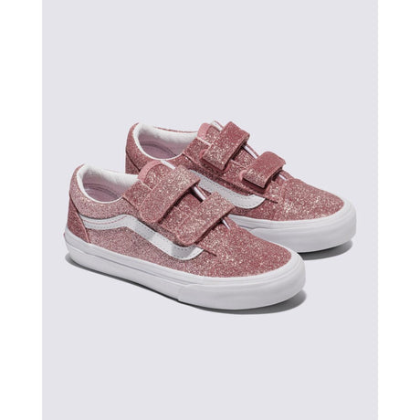 VANS Rose Gold Old Skool V Glitter
