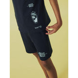 Name It Dark Sapphire Nkmhenlo Nreg Swe Shorts Unb Pb