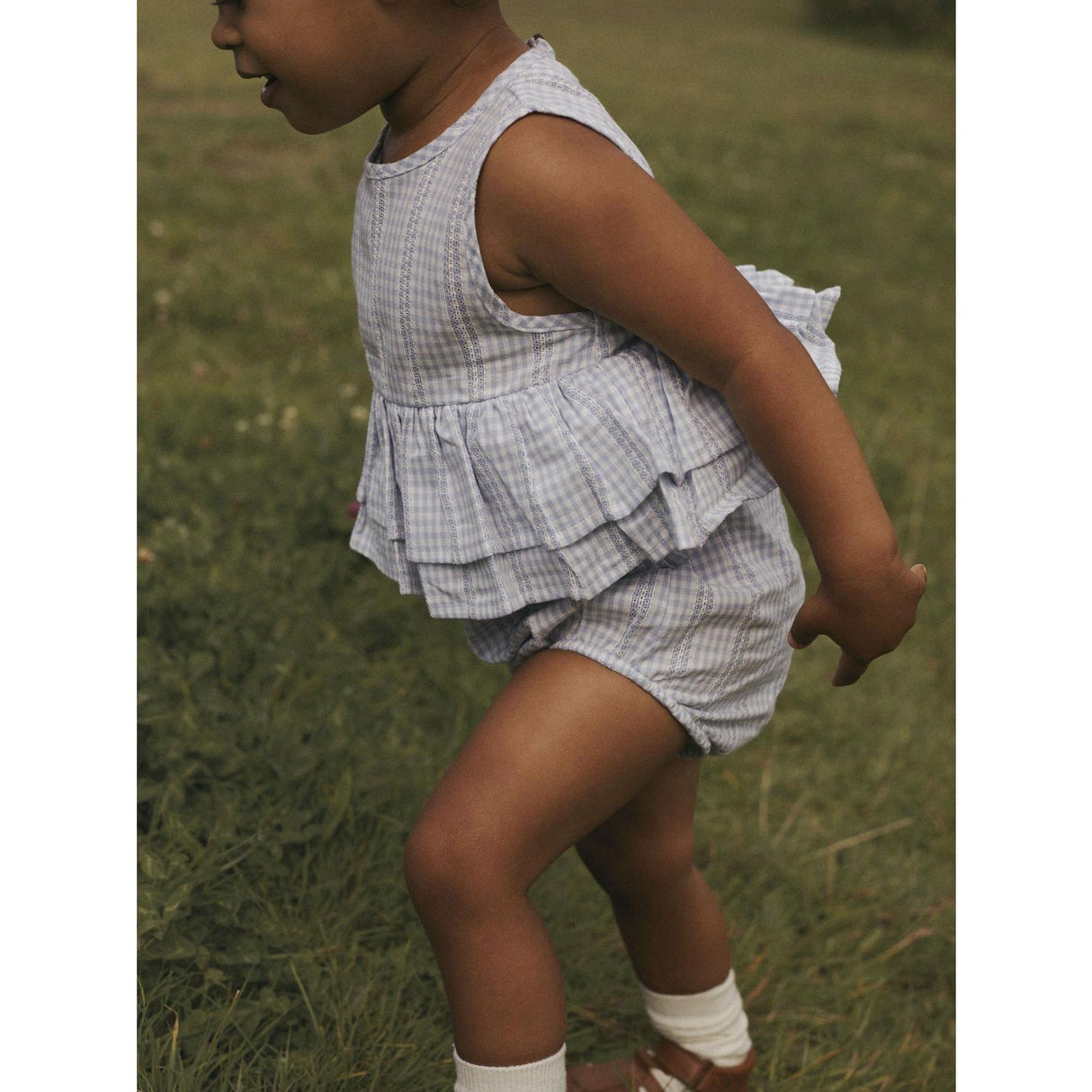 Lil'Atelier Zen Blue Nbfhazelle Sl Suit Lil