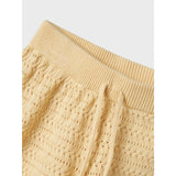Lil'Atelier Sea Mist Nmfhope Knit Shorts Lil