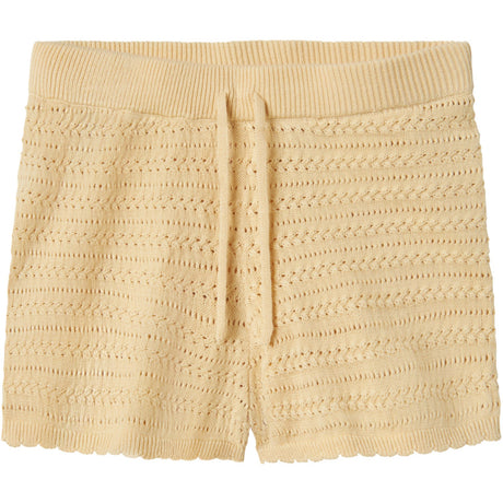 Lil'Atelier Sea Mist Nmfhope Knit Shorts Lil