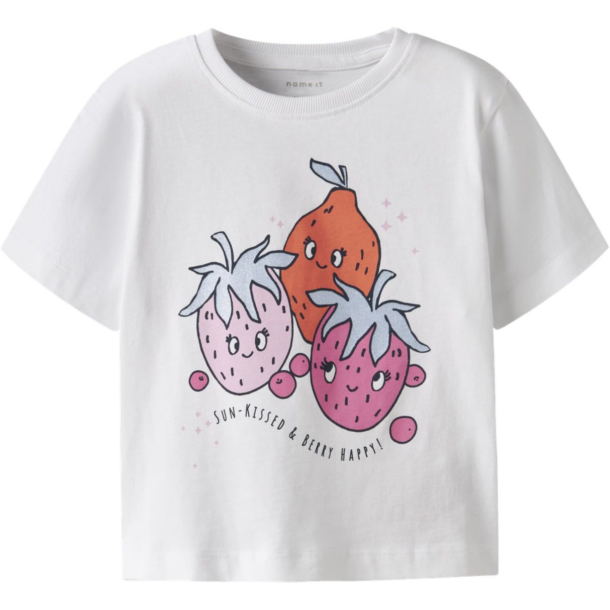 Name It Lucent White Nmfhelka Ss Nreg Top Pb