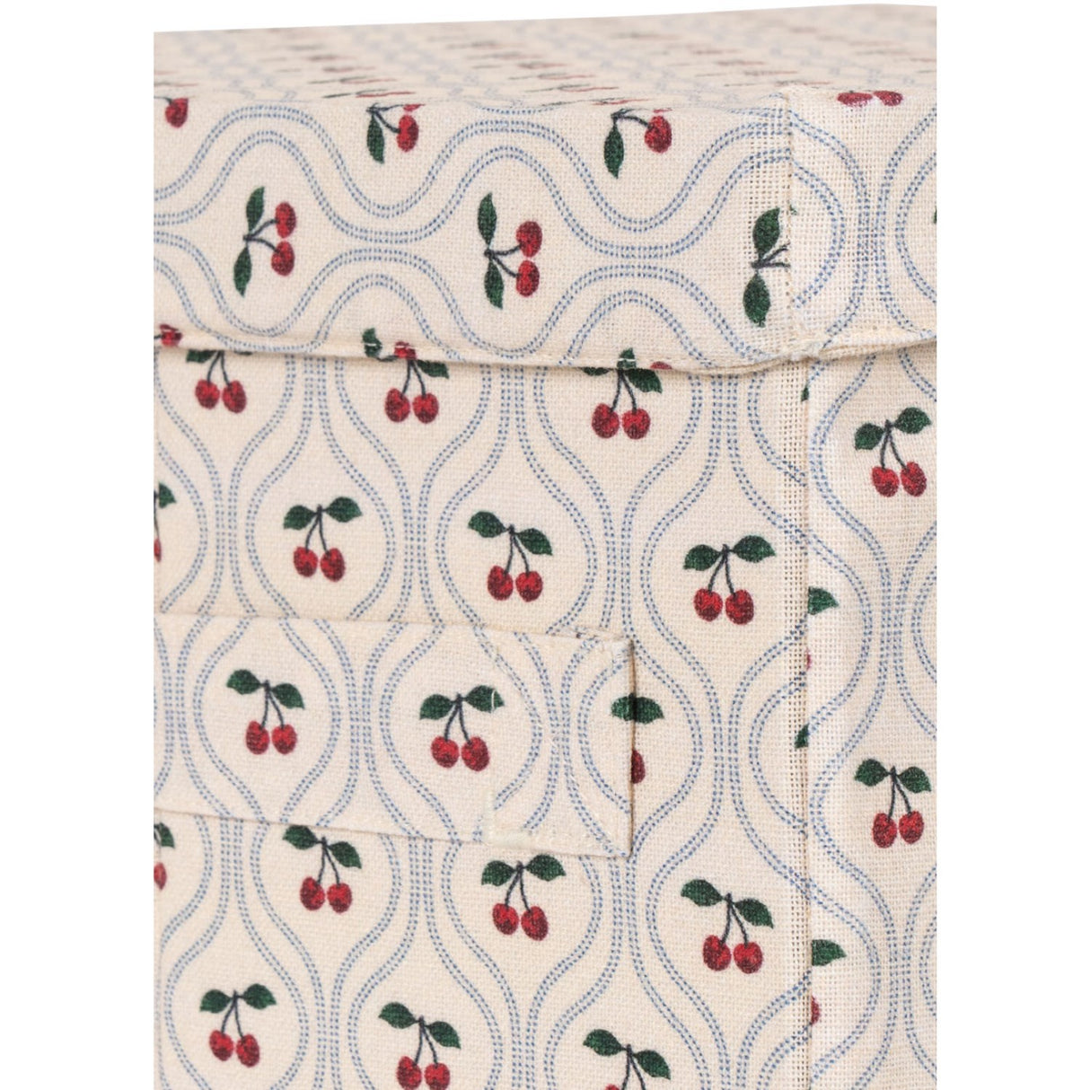 Konges Sløjd Cherry Motif Small Storage Basket