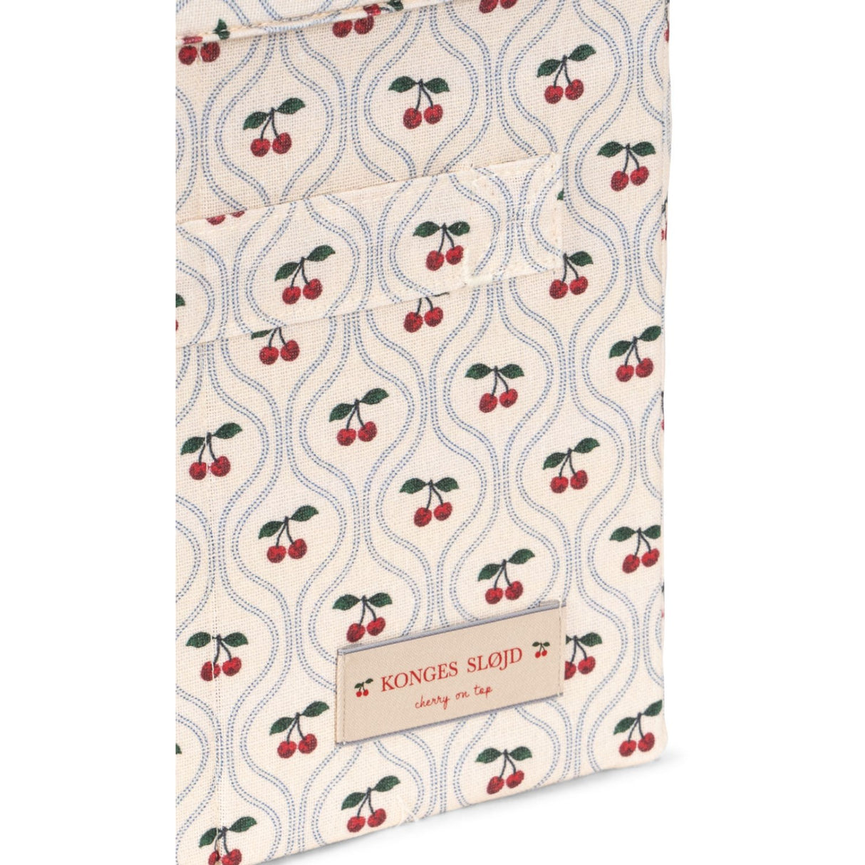 Konges Sløjd Cherry Motif Small Storage Basket