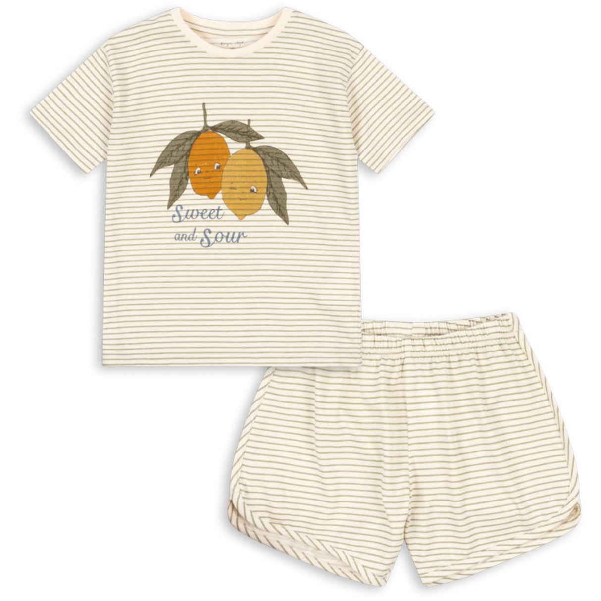 Konges Sløjd Tea Stripe Famo Set Gots