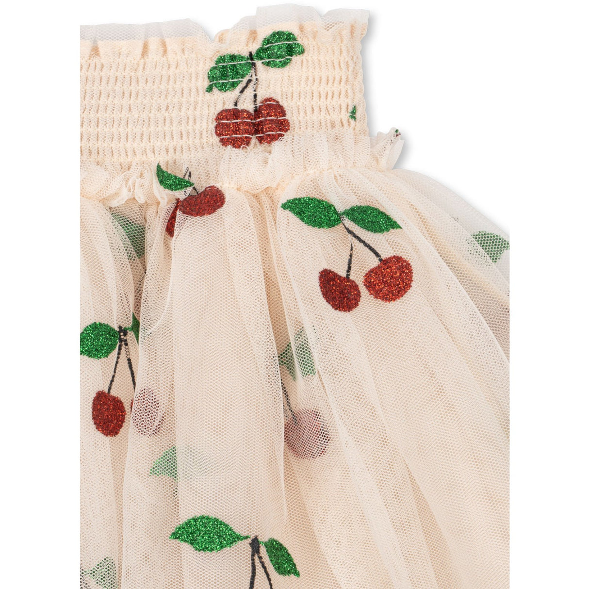 Konges Sløjd Ma Grande Cerise Glitter Tullie Smock Skirt