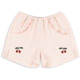 Konges Sløjd Peony Stripe Ellie Frill Shorts Gots