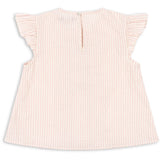 Konges Sløjd Peony Stripe Ellie Frill Top Gots