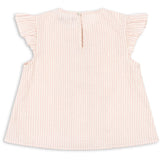 Konges Sløjd Peony Stripe Ellie Frill Top Gots