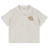 Konges Sløjd Stripe Bluie Elliot Ss Shirt Gots