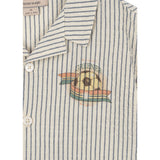 Konges Sløjd Stripe Bluie Elliot Ss Shirt Gots