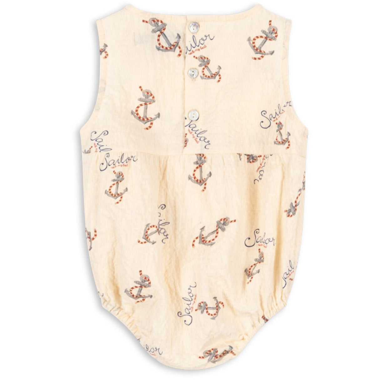 Konges Sløjd Rock My Boat Elliot Romper Gots