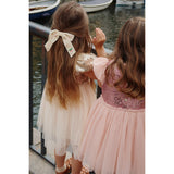 Konges Sløjd Gold Blush Starla Puff Sleeve Dress