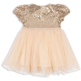 Konges Sløjd Gold Blush Starla Puff Sleeve Dress