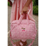 Konges Sløjd Bubblegum Check Doll Bag